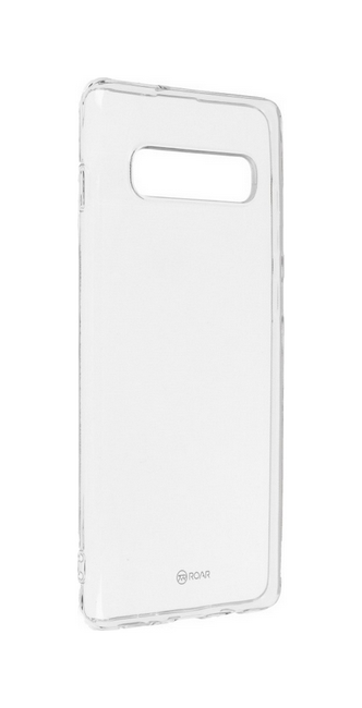 Kryt Roar Samsung S10 silikon průhledný 69446 (pouzdro neboli obal na mobil Samsung S10)