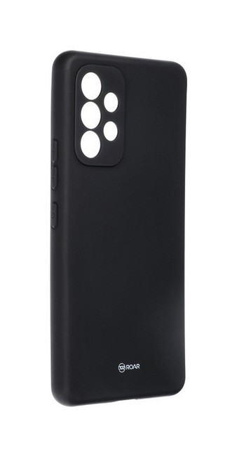 Zadní silikonový kryt Roar na Samsung A53 5G černý