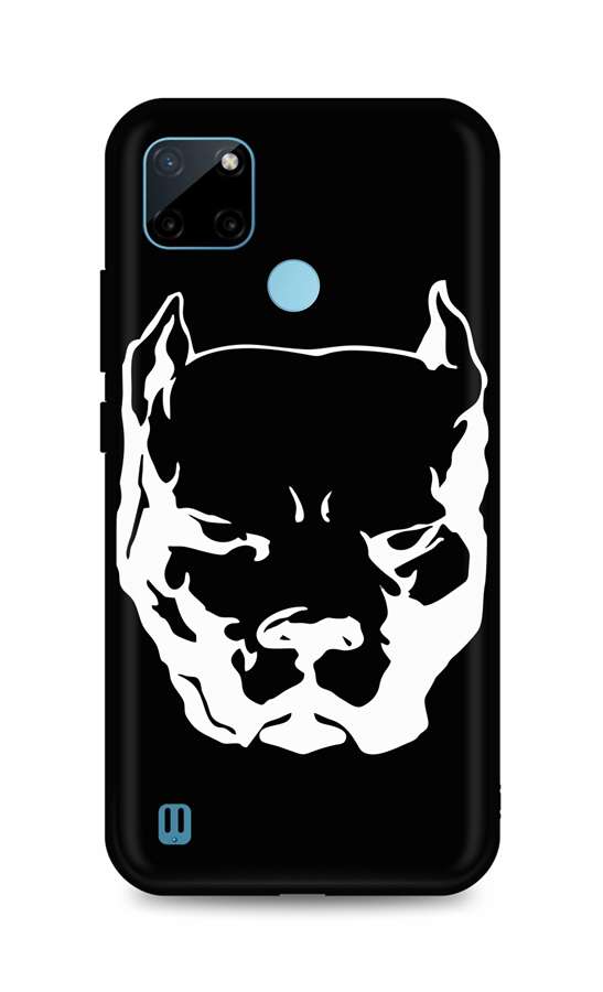 Levně Kryt TopQ Realme C21Y silikon Pitbull 69677 (pouzdro neboli obal na mobil Realme C21Y)