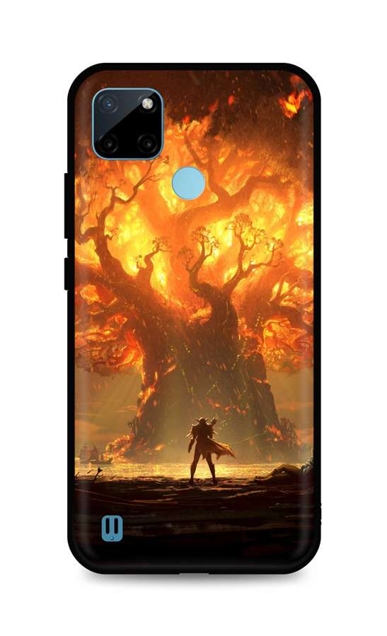 Levně Kryt TopQ Realme C21Y silikon Warcraft 69696 (pouzdro neboli obal na mobil Realme C21Y)
