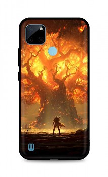 Zadní silikonový kryt DARK na Realme C21Y Warcraft