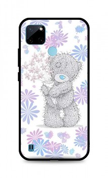 Zadní silikonový kryt DARK na Realme C21Y Floral Teddy