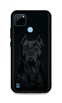 Zadní silikonový kryt DARK na Realme C21Y Dark Pitbull