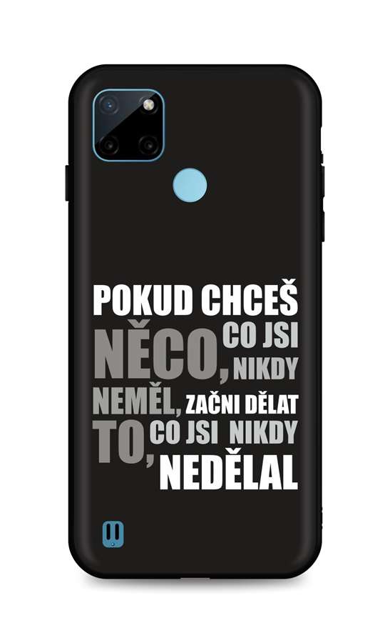 Levně Kryt TopQ Realme C21Y silikon Moto 69729 (pouzdro neboli obal na mobil Realme C21Y)