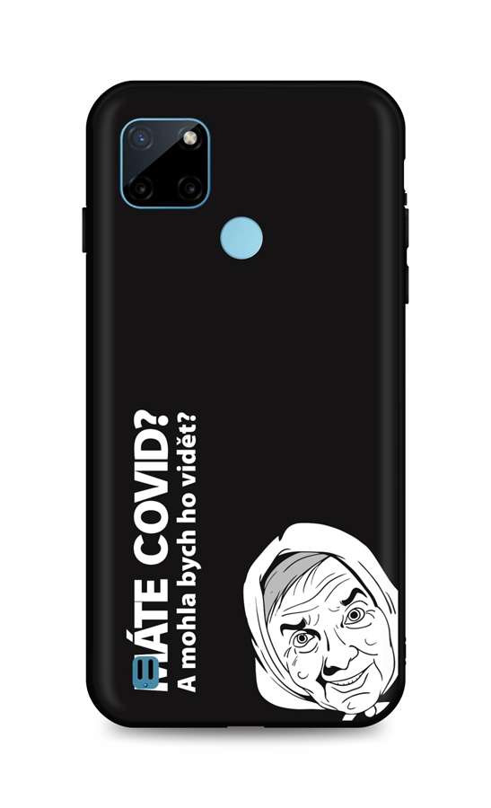 Zadní silikonový kryt DARK na Realme C21Y Můžu ho vidět?