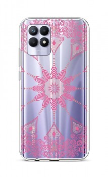 Zadní silikonový kryt na Realme 8i Pink Mandala