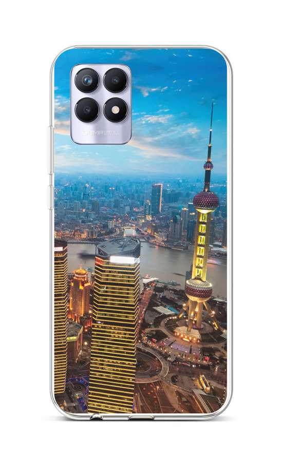 Levně Kryt TopQ Realme 8i silikon City 69826 (pouzdro neboli obal na mobil Realme 8i)