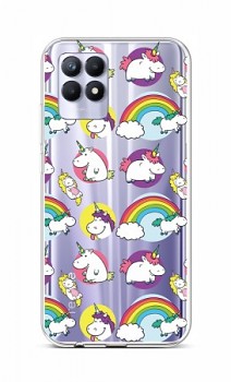 Zadní silikonový kryt na Realme 8i Chunky Unicorns