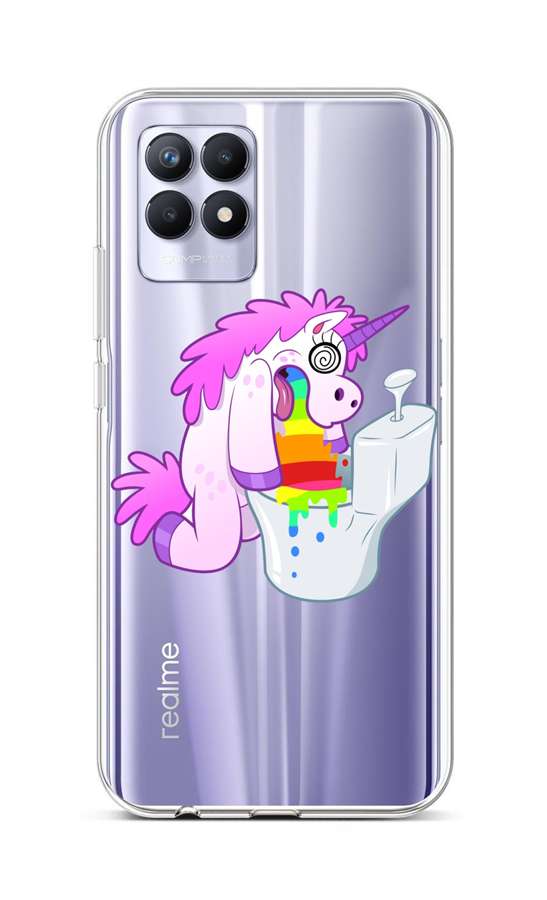 Levně Kryt TopQ Realme 8i silikon Hard Morning 69882 (pouzdro neboli obal na mobil Realme 8i)
