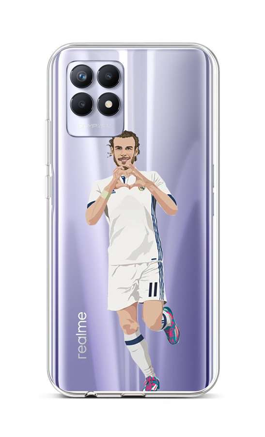 Kryt TopQ Realme 8i silikon Fotbalista 2 69887 (pouzdro neboli obal na mobil Realme 8i)