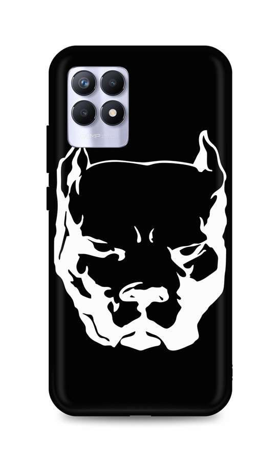 Levně Kryt TopQ Realme 8i silikon Pitbull 69897 (pouzdro neboli obal na mobil Realme 8i)