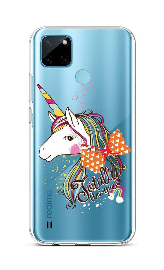 Zadní silikonový kryt na Realme C21Y Totally Uni-que