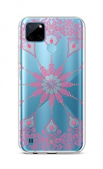 Zadní silikonový kryt na Realme C21Y Pink Mandala