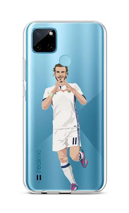 Kryt TopQ Realme C21Y silikon Fotbalista 2 69951 (pouzdro neboli obal na mobil Realme C21Y)