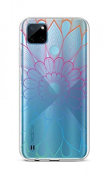 Zadní silikonový kryt na Realme C21Y Rainbow Mandala