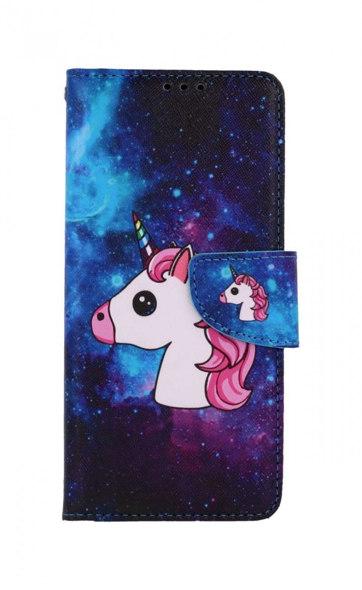Levně Pouzdro TopQ Realme 8i knížkové Space Unicorn 69981 (kryt neboli obal na mobil Realme 8i)