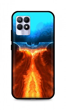 Zadní silikonový kryt DARK na Realme 8i Fiery Batman