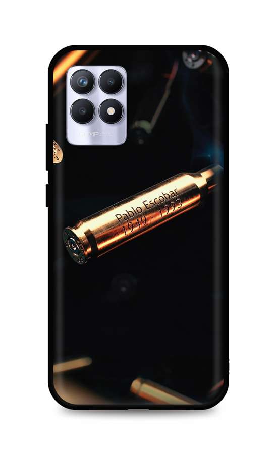 Levně Kryt TopQ Realme 8i silikon Pablo Escobar Bullet 70000 (pouzdro neboli obal na mobil Realme 8i)