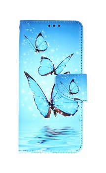 Knížkové pouzdro na Realme 8i Modří motýlci