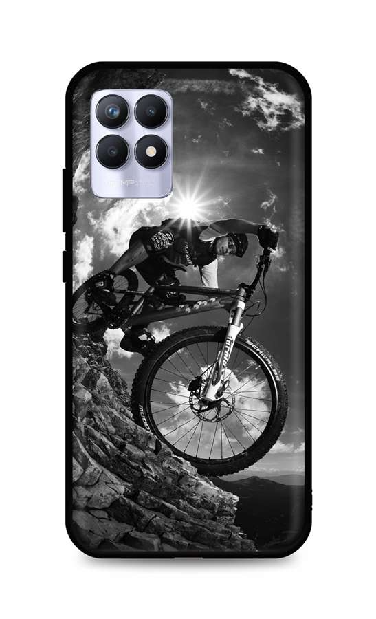 Levně Kryt TopQ Realme 8i silikon Mountain Rider 70010 (pouzdro neboli obal na mobil Realme 8i)