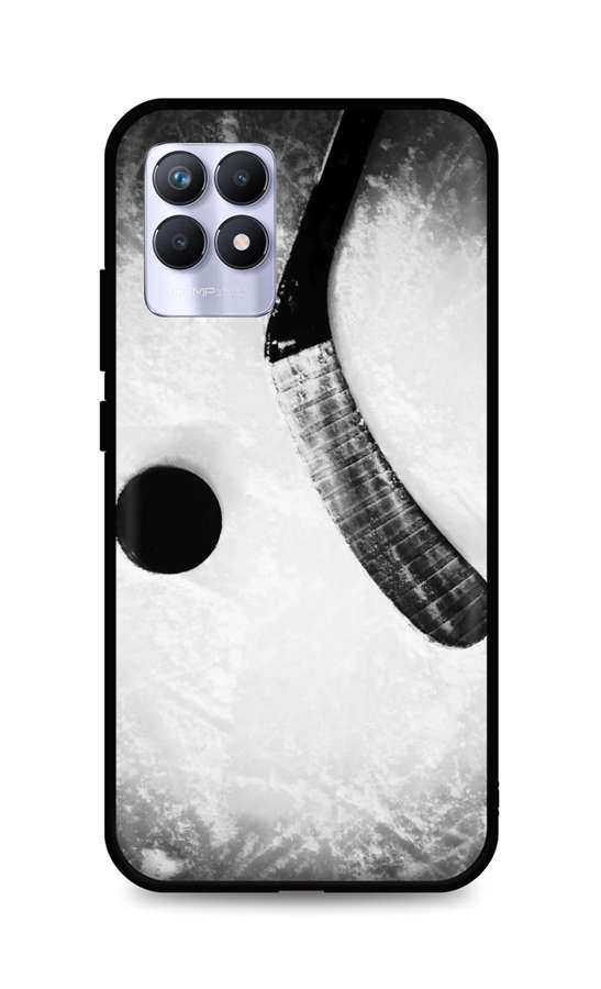 Levně Kryt TopQ Realme 8i silikon Hockey 70015 (pouzdro neboli obal na mobil Realme 8i)