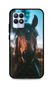 Zadní silikonový kryt DARK na Realme 8i Horse