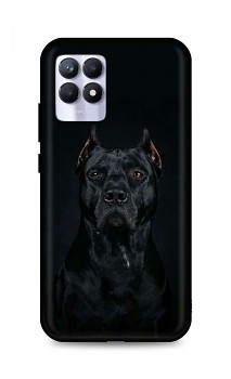 Zadní silikonový kryt DARK na Realme 8i Dark Pitbull