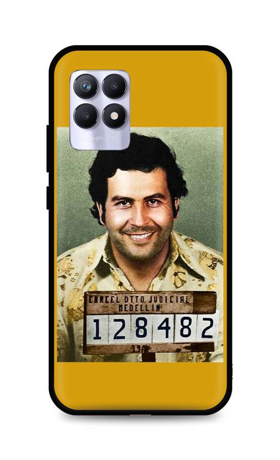Levně Kryt TopQ Realme 8i silikon Pablo Escobar 70031 (pouzdro neboli obal na mobil Realme 8i)