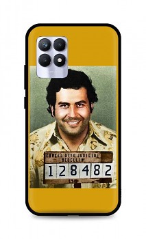Zadní silikonový kryt DARK na Realme 8i Pablo Escobar