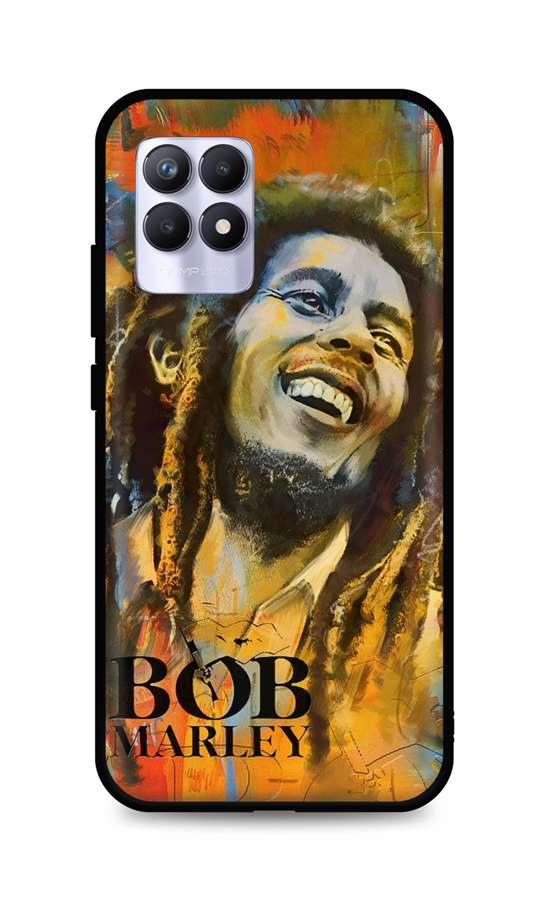 Levně Kryt TopQ Realme 8i silikon Bob Marley 70032 (pouzdro neboli obal na mobil Realme 8i)