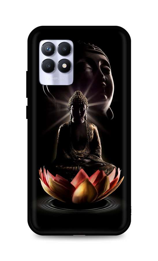 Levně Kryt TopQ Realme 8i silikon Meditation 70036 (pouzdro neboli obal na mobil Realme 8i)