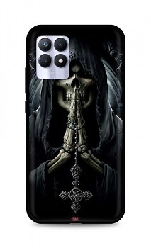 Zadní silikonový kryt DARK na Realme 8i Grim Reaper