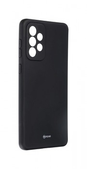 Zadní silikonový kryt Roar na Samsung A73 5G černý