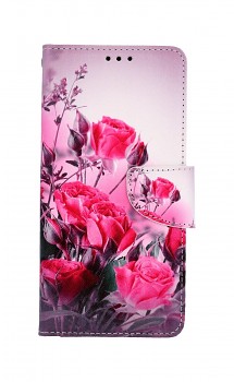 Knížkové pouzdro na Realme C21Y Romantické růže