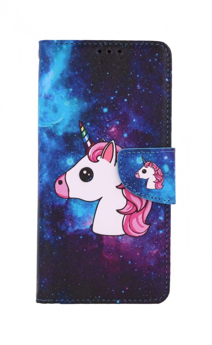 Levně Pouzdro TopQ Realme C25Y knížkové Space Unicorn 70302 (kryt neboli obal na mobil Realme C25Y)