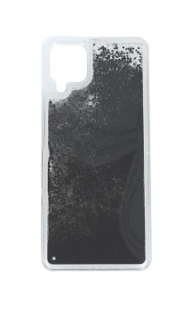 Zadní silikonový kryt na Samsung A12 Liquid černý