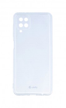 Zadní silikonový kryt Jelly na Samsung A12 průhledný