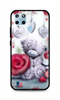 Zadní silikonový kryt DARK na Realme C25Y Teddy Bear