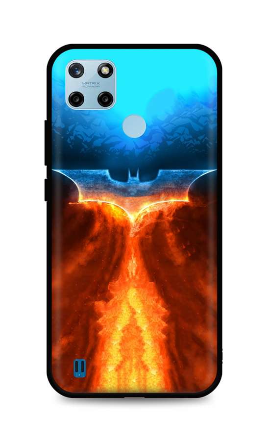 Levně Kryt TopQ Realme C25Y silikon Fiery Batman 70527 (pouzdro neboli obal na mobil Realme C25Y)