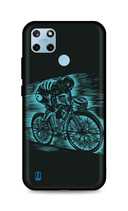 Kryt TopQ Realme C25Y silikon Speeding 70534 (pouzdro neboli obal na mobil Realme C25Y)
