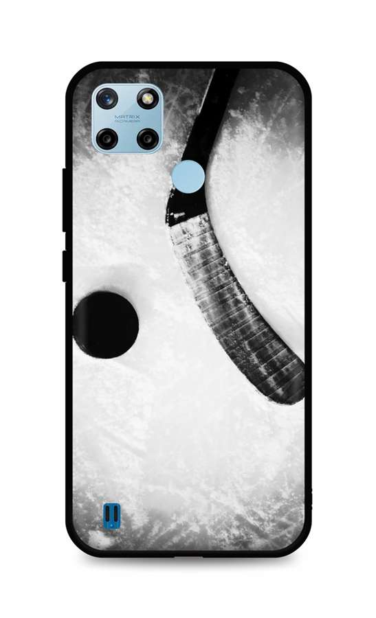 Zadní silikonový kryt DARK na Realme C25Y Hockey