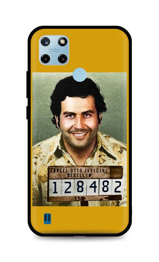 Zadní silikonový kryt DARK na Realme C25Y Pablo Escobar
