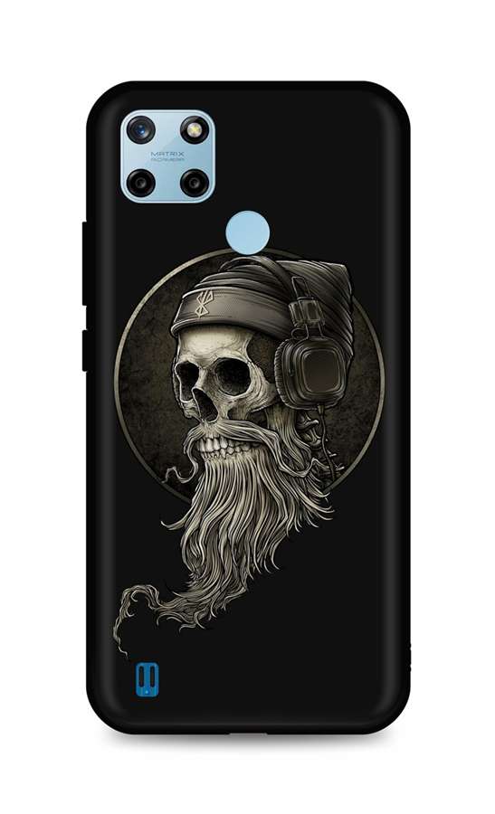 Levně Kryt TopQ Realme C25Y silikon Music Skeleton 70557 (pouzdro neboli obal na mobil Realme C25Y)