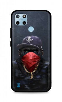 Zadní silikonový kryt DARK na Realme C25Y Monkey Gangster