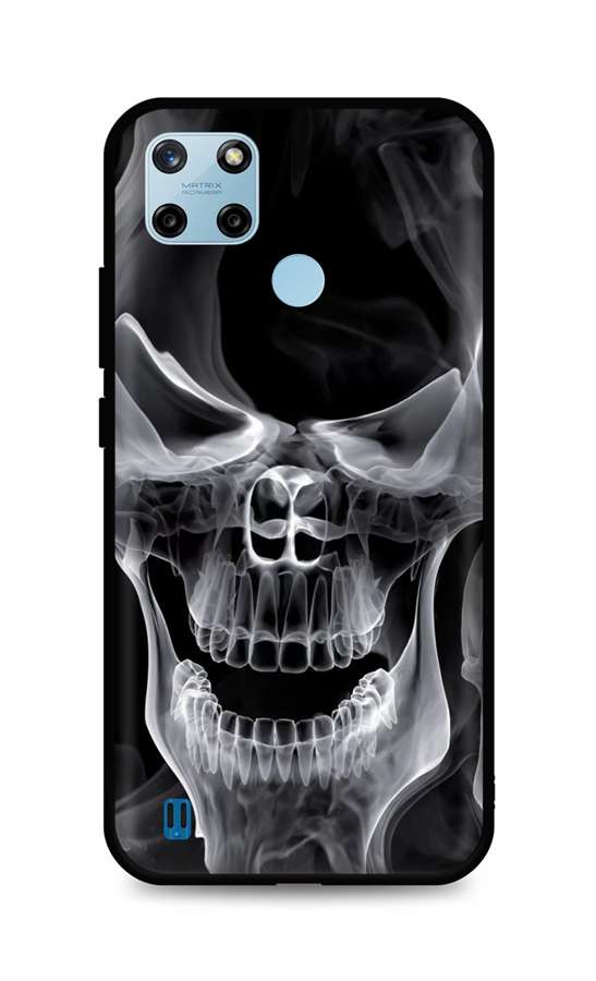 Levně Kryt TopQ Realme C25Y silikon Deadly Smoke 70560 (pouzdro neboli obal na mobil Realme C25Y)