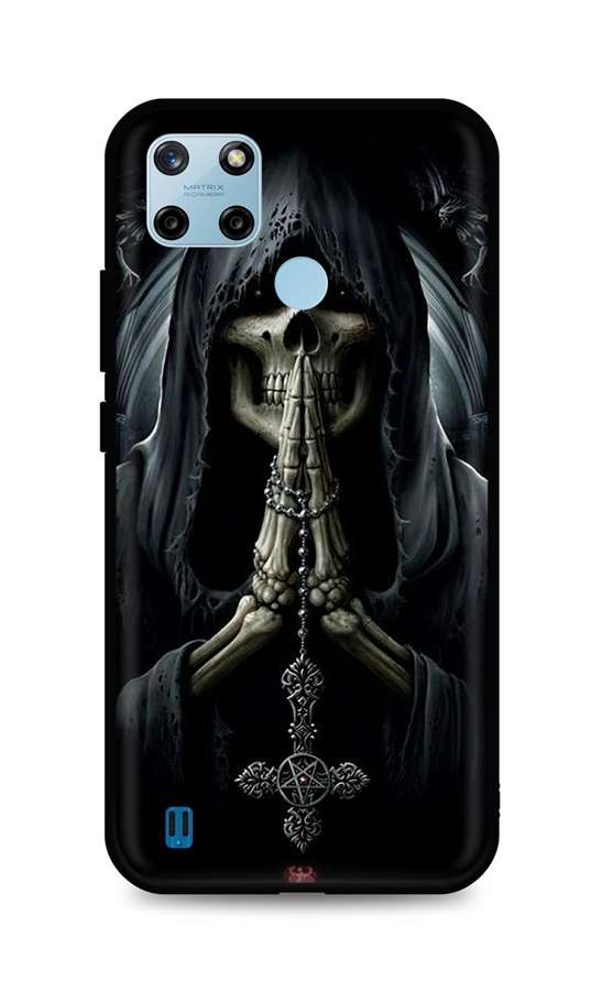 Levně Kryt TopQ Realme C25Y silikon Grim Reaper 70562 (pouzdro neboli obal na mobil Realme C25Y)