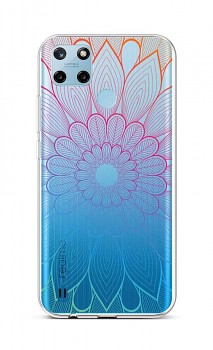 Zadní silikonový kryt na Realme C25Y Rainbow Mandala