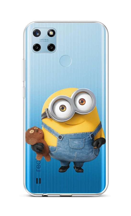 Levně Kryt TopQ Realme C25Y silikon Minion Kid 70584 (pouzdro neboli obal na mobil Realme C25Y)