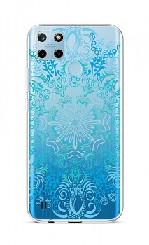 Zadní silikonový kryt na Realme C25Y Blue Mandala