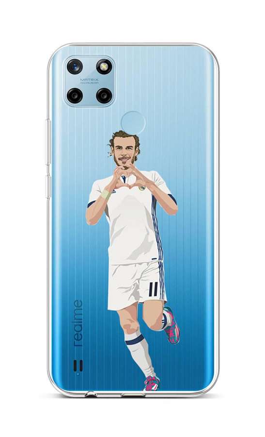 Kryt TopQ Realme C25Y silikon Fotbalista 2 70588 (pouzdro neboli obal na mobil Realme C25Y)